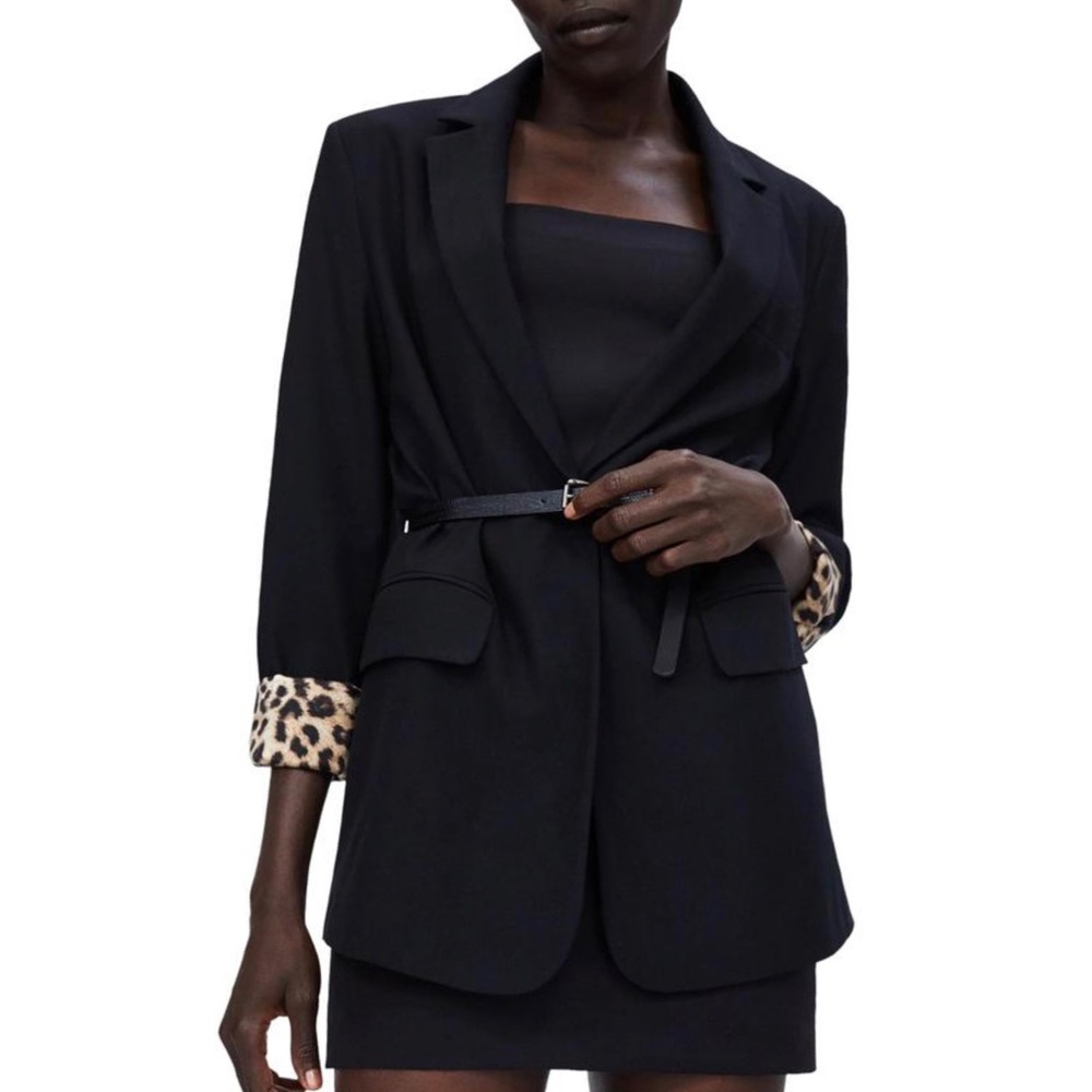 Zara Belted Blazer